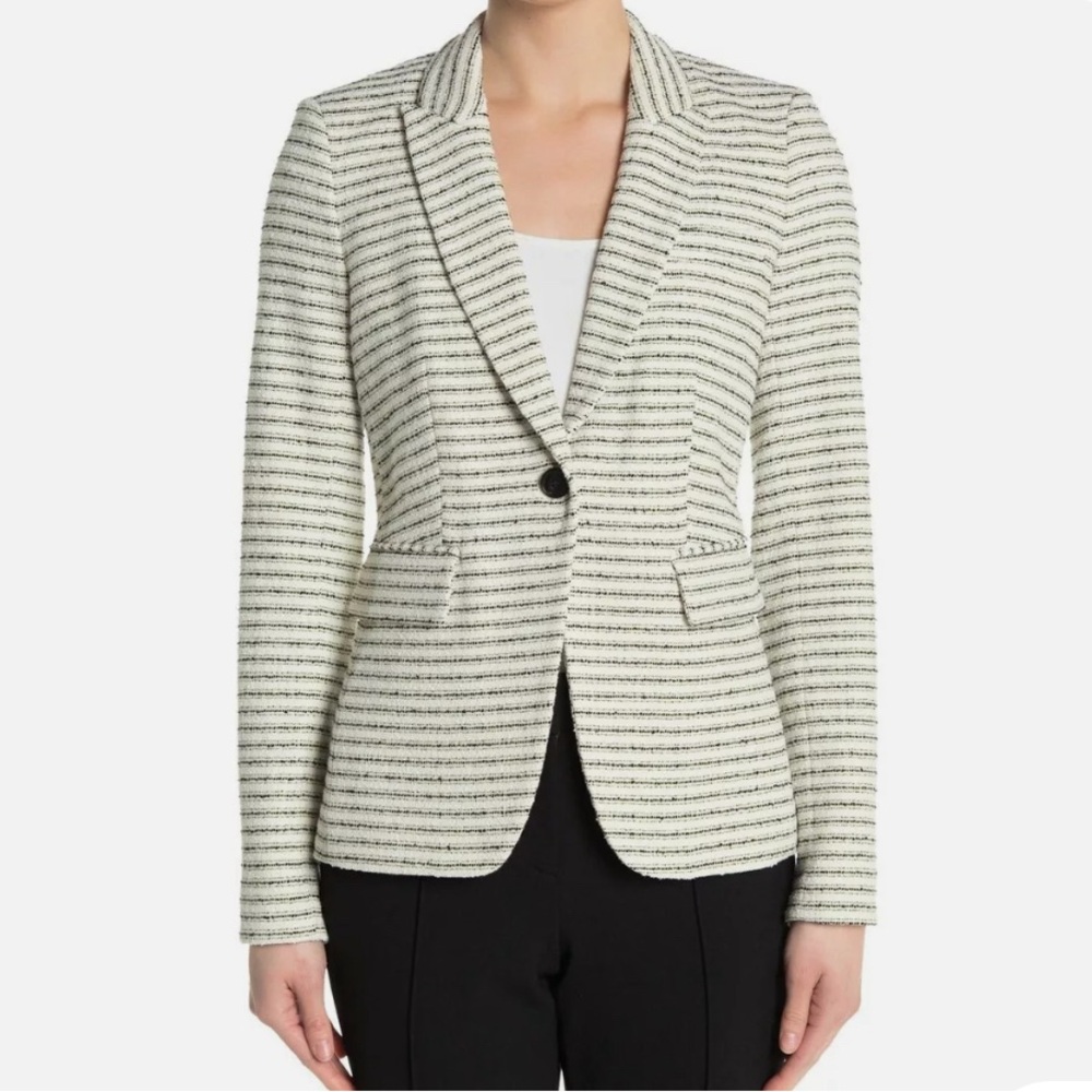Veronica Beard Cutaway Dickey Jacket